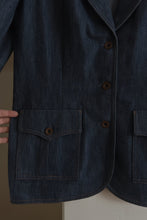 1970's WESTERN DENIM BLAZER | SIZE M