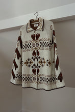 1970's STURBRIDGE AUTUMN KNIT PONCHO | ONE SIZE