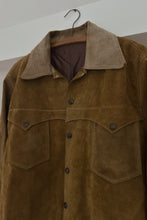 1960's CAMEL SUEDE WESTERN JACKET | SIZE L