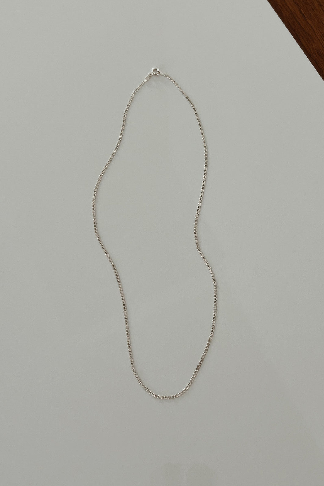 1990's DELICATE STERLING SILVER LINK CHAIN