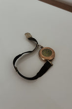 1910's RARE CROWN GOLD WATCH ON BLACK RIBBON