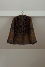 Y2K FLORAL BROCADE TAPESTRY JACKET | SIZE L