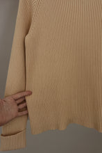 Y2K PURE COTTON BUTTER RIB KNIT JUMPER | SIZE M