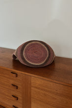 1980's SISAL + LEATHER BAG