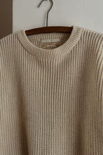 1990's CREAM KNIT JUMPER