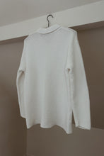 1990's CHUNKY PURE COTTON KNIT CARDIGAN | SIZE S