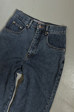 1990's CLASSIC RED STRIPE STOVEPIPE DENIM | SIZE 25/26