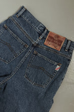 1990's CLASSIC RED STRIPE STOVEPIPE DENIM | SIZE 25/26