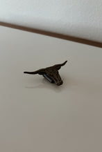 1940's RARE LONGHORN METAL KERCHIEF TIE