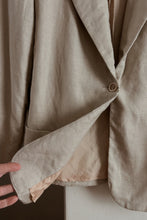 1980's PURE LINEN BLAZER