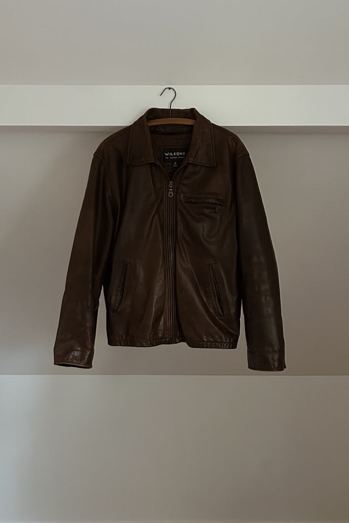 1990's WILSONS HERITAGE LEATHER JACKET | SIZE M