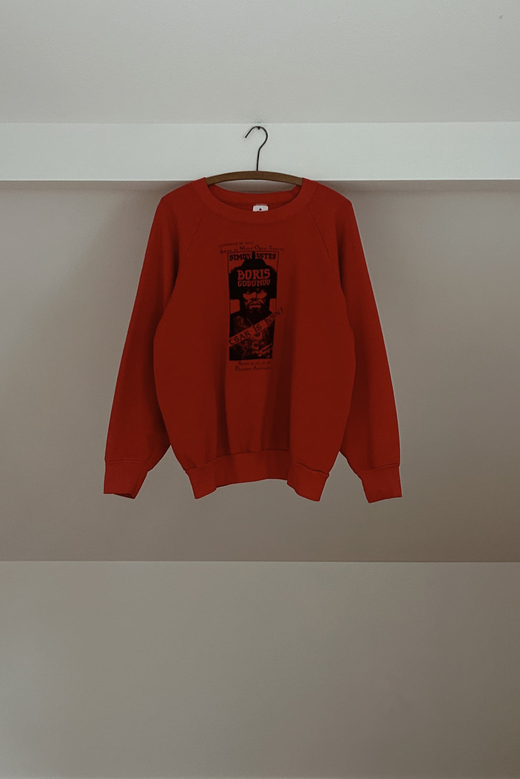1980's BORIS GODUNOV HANCHER THEATRE RAGLAN | SIZE M/L