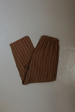 1990's CARAMEL PRINTED LOUNGE TROUSERS | SIZE M/L