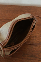 1990's METRO FAUX LEATHER BULLET BAG