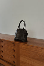 Y2K J JILL BLACK BUTTERY SOFT PATCHED LEATHER SHOULDER BAG