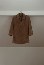 Y2K CAMEL SUEDE JACKET | SIZE S