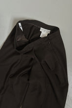 1990's CHARCOAL JAEGER SOFT WOOL TAILORED TROUSERS | SIZE 27
