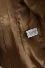 Y2K SOFT CAMEL LEATHER BLAZER | SIZE XS/S