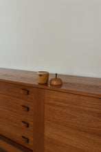 MID CENTURY APPLE TEA CADDY BOX