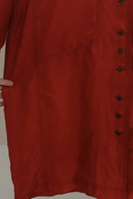 1990's PURE SILK CHERRY BUTTON BLOUSE | SIZE M