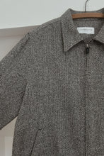 1990's SILK TWEED BOMBER JACKET | SIZE M/L