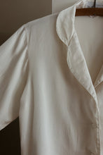 1980's PURE SILK BUTTON BLOUSE