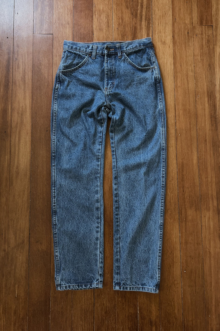 1990's RUSTLER COWBOY DENIM | SIZE 27/28