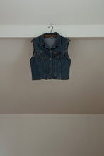 1990's GUSTO DENIM VEST | SIZE S/M