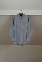 1990's IZOD PINSTRIPE OXFORD | SIZE L/XL