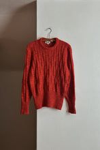 1980's SPECKLED CHERRY KNIT JUMPER