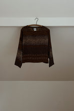 1980's PURE SILK PATTERNED DOLMAN BLOUSE | SIZE M
