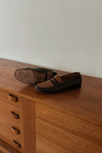 1980's COLE HAHN TWO TONE LEATHER LOAFERS | SIZE 9/9.5