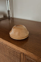 HAND CARVED SYCAMORE TEA LIGHT CANDLE HOLDER