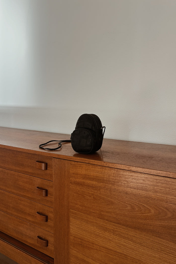 1980's STAMPED LEATHER BAG