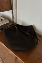 1990's BOTKIER MINIMAL BLACK NYLON WEEKENDER TOTE | 16" x 11" x 7"
