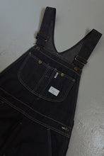 1980's SEARS UNION MADE DARK WASH DENIM OVERALLS | SIZE M/L