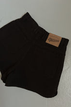 1990's CLASSIC BLACK COTTON CANVAS SHORTS | SIZE 26