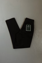 1990's HUNT CLUB BLACK COTTON PLEATED TROUSERS | SIZE 27