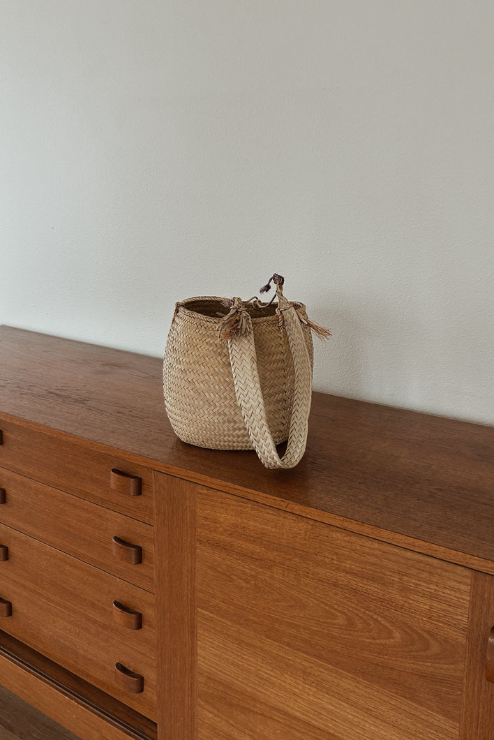 MIXTECA OAXACAN FINE PALM BASKET