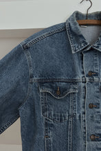 1990's HARLEY DAVIDSON DECAL DENIM JACKET | SIZE M