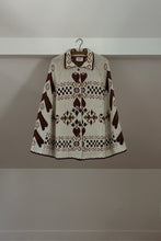 1970's STURBRIDGE AUTUMN KNIT PONCHO | ONE SIZE
