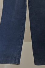 1960's BLUE CORDUROY OVERALLS | SIZE M