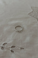 1990's 925 STERLING SILVER MINI HEART BAND | SIZE 8