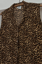 1990's CLIO RAYON LEOPARD TANK | SIZE M/L