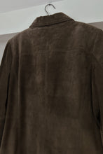Y2K CLASSIC OLIVE SUEDE JACKET | SIZE M