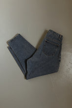 1990's PLEATED SIDE PANEL BARREL DENIM | SIZE 29/30