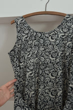 1990's J. PETERMAN BATIK COTTON WRAP TIE SUMMER DRESS | SIZE S/M