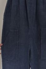 1960's BLUE CORDUROY OVERALLS | SIZE M