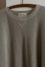 1990's ICE GREY COTTON KNIT JUMPER