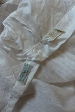 1940's PIN TUCK TISSUE COTTON BUTTON BLOUSE | SIZE S/M